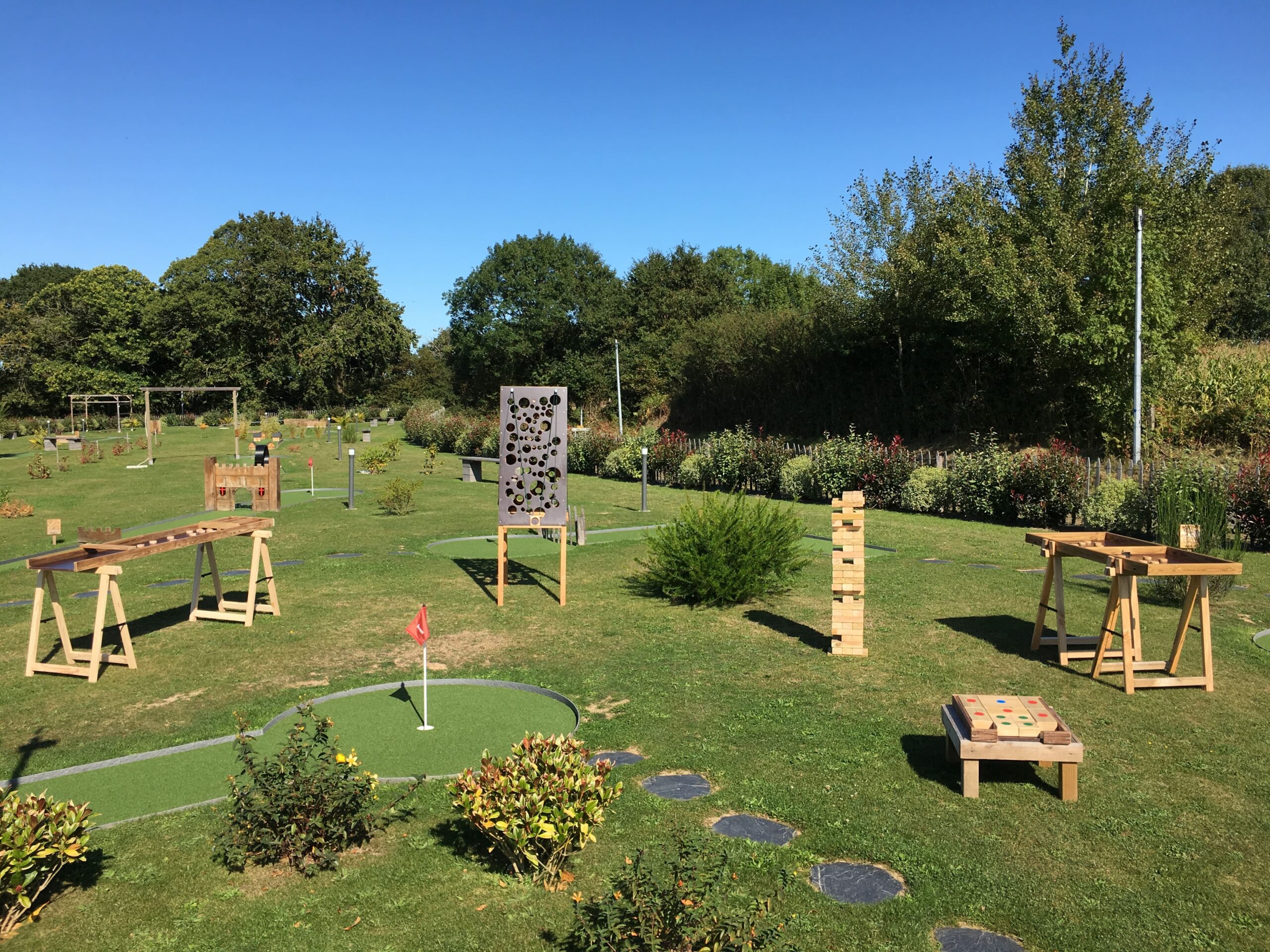 Photo Green Minigolf